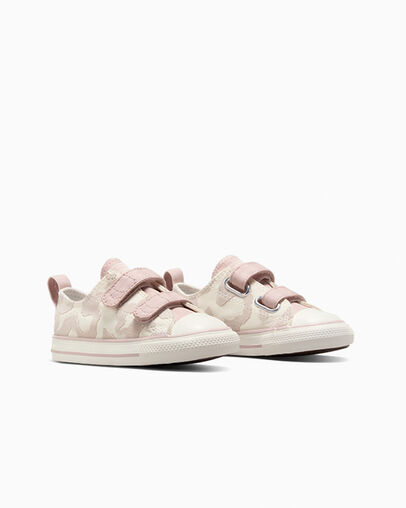 White / Grey Converse Chuck Taylor All Star Leopard Kids' Sneakers UK | C-86742109