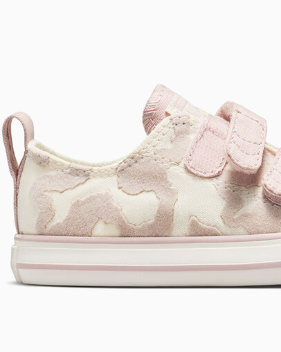 White / Grey Converse Chuck Taylor All Star Leopard Kids' Sneakers UK | C-86742109