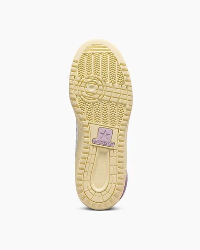 White / Purple Converse Shai Weapon Women Basketball Shoes UK | C-26841079